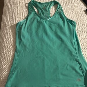 ALO Yoga Tank with Sports Bra Liner Sz L